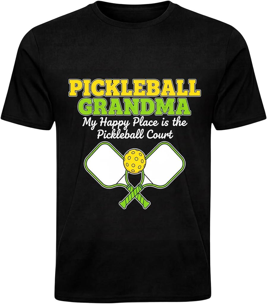 Pickleball Shirt Women Classic Unisex Crewneck Sweatshirt Gildan 18000 Comfortable Casual Black Grey White Crewneck Sweatshirts