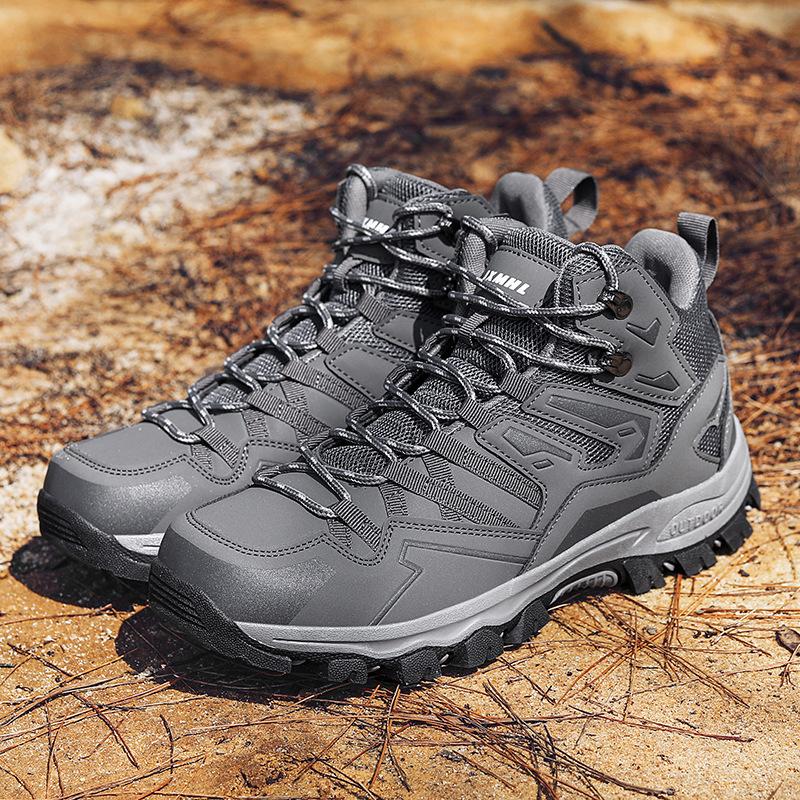 Velká velikost vysoké turistické boty prodyšné cestovní turistické boty protiskluzové a odolné proti opotřebení outdoorové sportovní boty