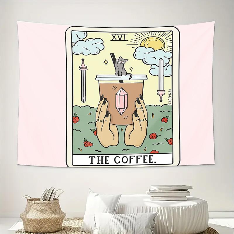 Boho Tapestry Aesthetic Room Decor Wall Hanging Vintage Psychedelic Art Home Textile Twin Size Bedspread Throw