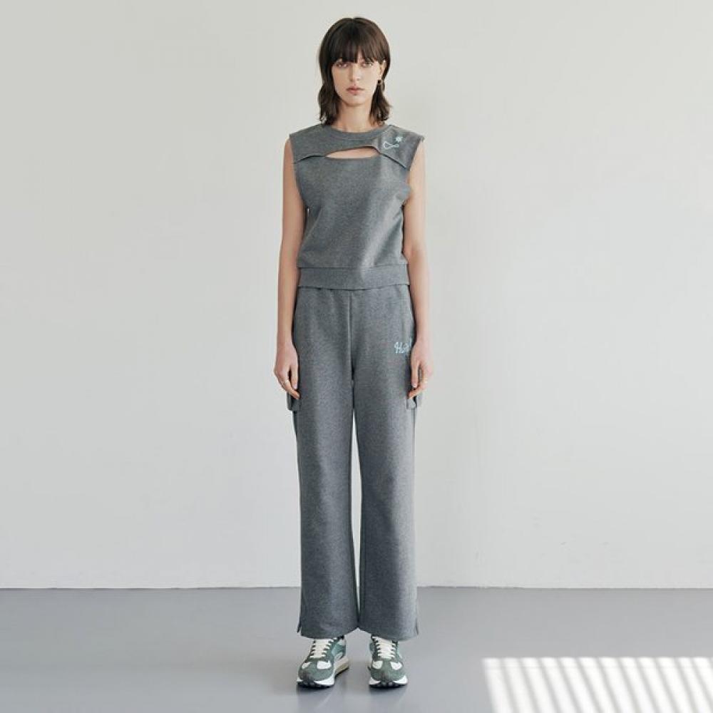 

Huit Out Pocket Slit Pants Htwpn2i04t GY/M