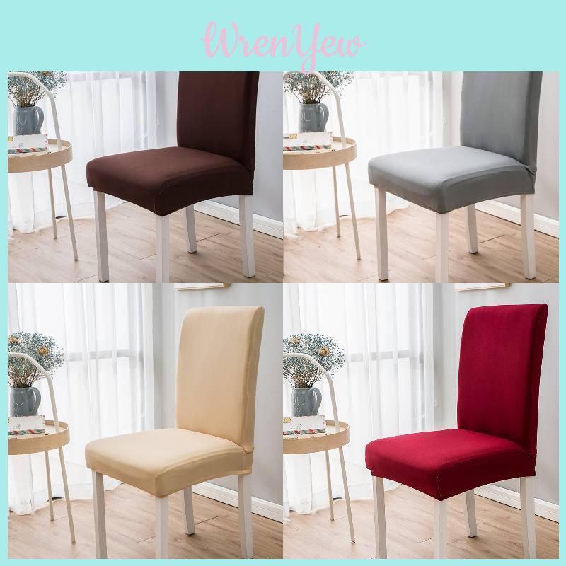 Modern Simple Office Chair Cover Made Of Polyester With Elastic Fit For Restaurants And Hotels