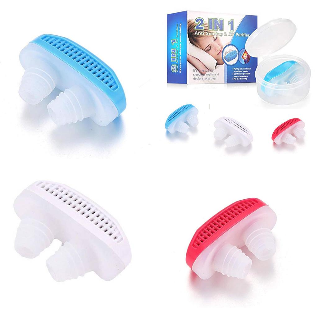 Anti Snoring Nasal Clip With Air Purification For Home Sleep Assistance