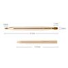 Portable Dustproof Make Up Tool Double Head Retractable Lip Gloss Wands Lipstick Applicators Lip Brush Cosmetic Brush