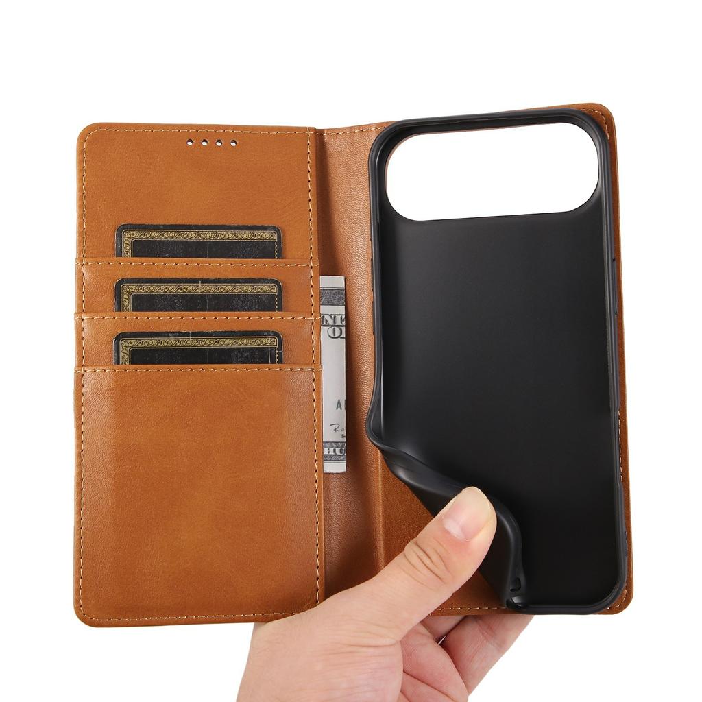 For iPhone Air Case RFID Blocking PU Leather Phone Wallet Cover