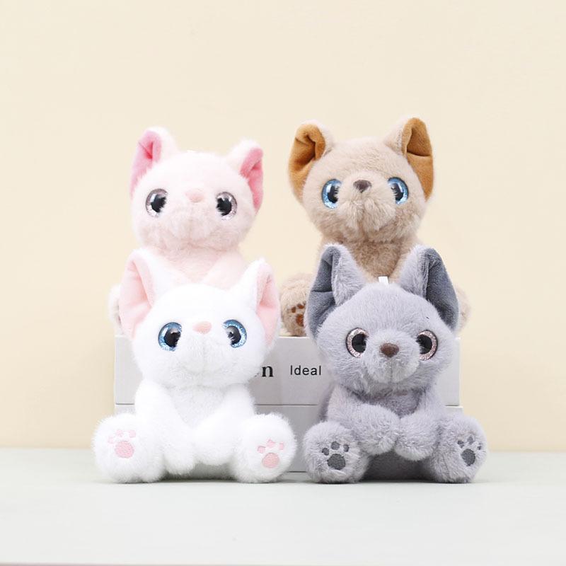 Cat Delightful Plush Doll Keychain Soft Cuddly Cat Toy Perfect For Bag Accessories