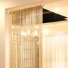 100x200cm Romantic Decoration Curtains Shiny Silvery Line String Tassel Sheer Curtain for Home Living Room Bedroom,1PC