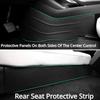 For Tesla Model 3+ Highland Front Car Door Sill Edge Protective Strips Welcome Pedal Threshold Strip Central Control Side Guards