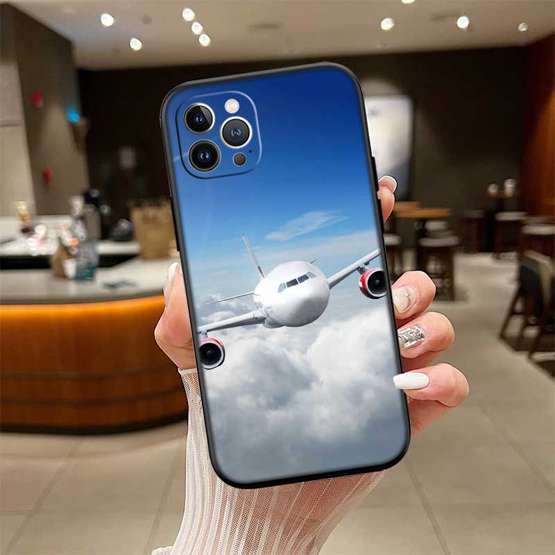 NH3 Aircraft travel cloud Sky Phone Case for OPPO A40 A60 A80 A15 A16 A16K A12 A17 A17K A54 A54S A53 A53S A55 A56 A57 A98 F23