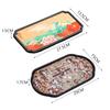 Chinese Style Retro Absorbent Tea Tray for Coffee Tables, Modern Household Decoration, Dry Bubble Function, New Design