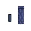 Inflatable Camping Pad with Foot Pump, Pillow, and Diamond TPU Design