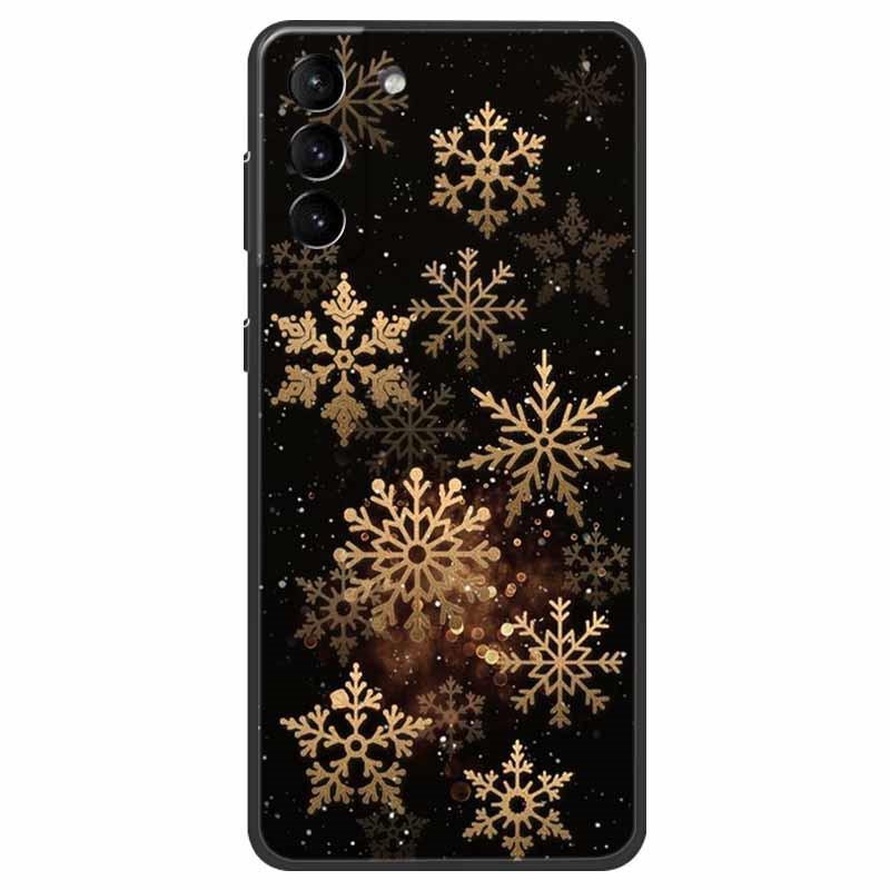 Christmas Case For Samsung S21 Plus Case S21 FE Silicone Soft TPU Cover for Samsung Galaxy S21 / S21 Ultra FE + 5G Case New Year