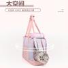 Cat Bag for Easy Outdoor Use Large Capacity Pet Transparent and Simple Pet Shoulder Bag Small Animal Carrier