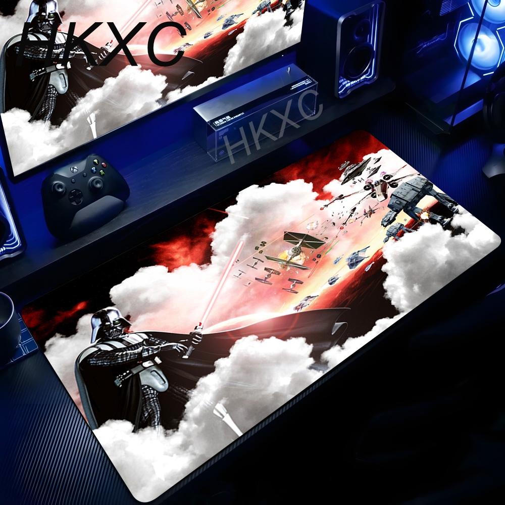Large Gaming Star Wars XXL Kawaii Mouse Pad Pc Accessories Notbook Computer Speed Pc Gamer Keyboard Pad 90x40cm Deskmat Mousepad