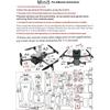 Thin Protective Skin Film Full Coverage AntiScratch Protections for MINI 5 Drones Body Customizable Designs