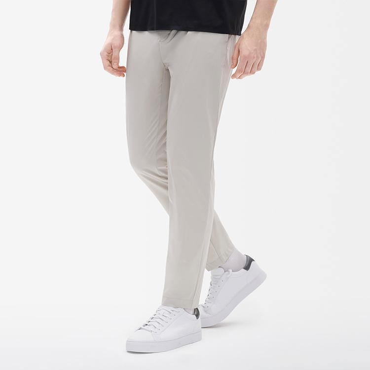 New FILA Knitted Sweatpants Men's Hyacinth Bean Gray F11M232802F-BG