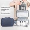 Foldable Waterproof Toiletry Bag Travel Cosmetic Organizer Dry/Wet Compartment Separation SpaciousChristmas Gift for Men Holiday