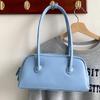 Splashproof Handbag Travel Bags for Women Solid Color Soft Leather Bag