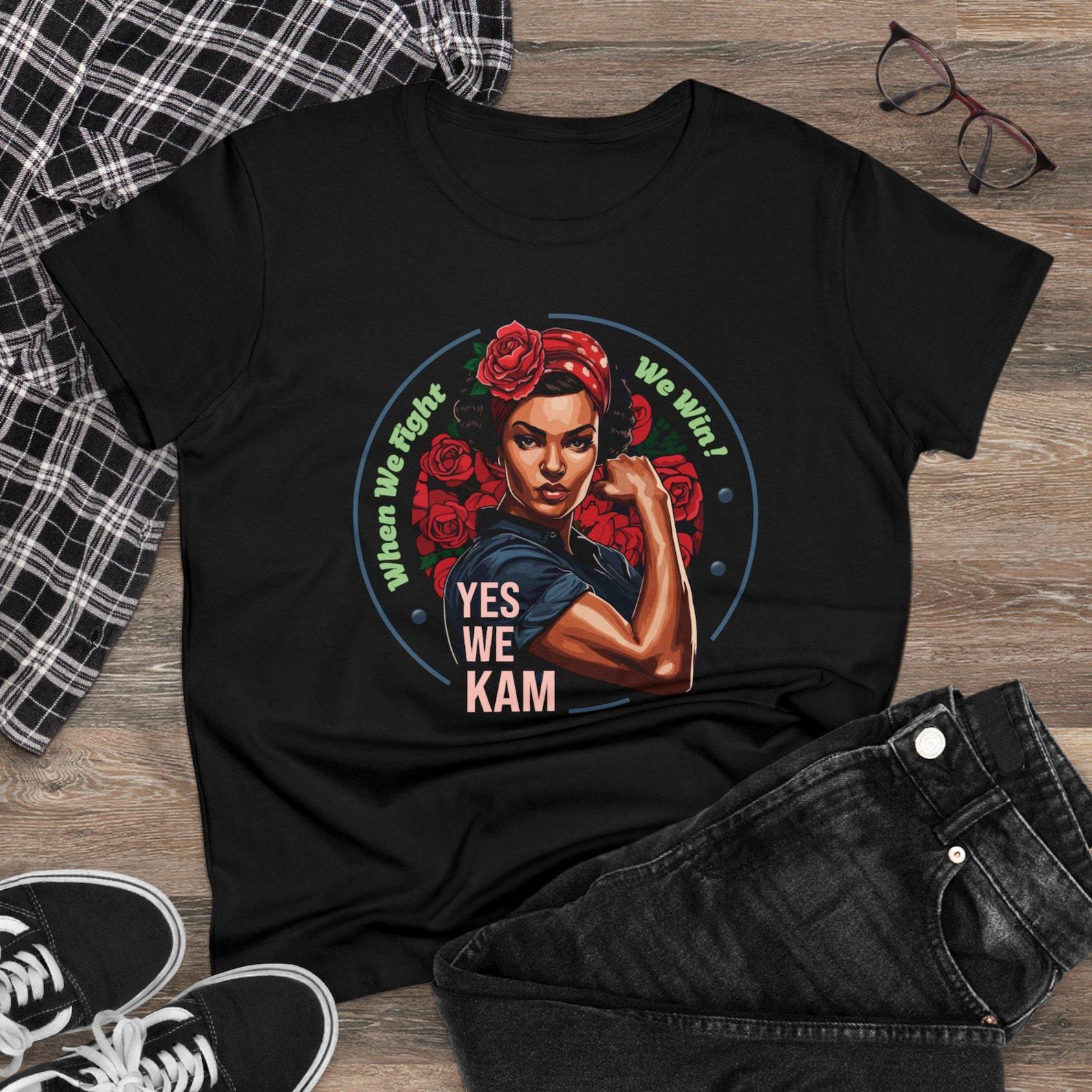 Rosie The Riveter - Kamala Harris for President - Yes We Kam women s t-shirt - When we fight we win! 4XL