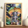 5D DIY Partial Special Shaped Drill Diamond Painting Kit Animal Decor30x40cm