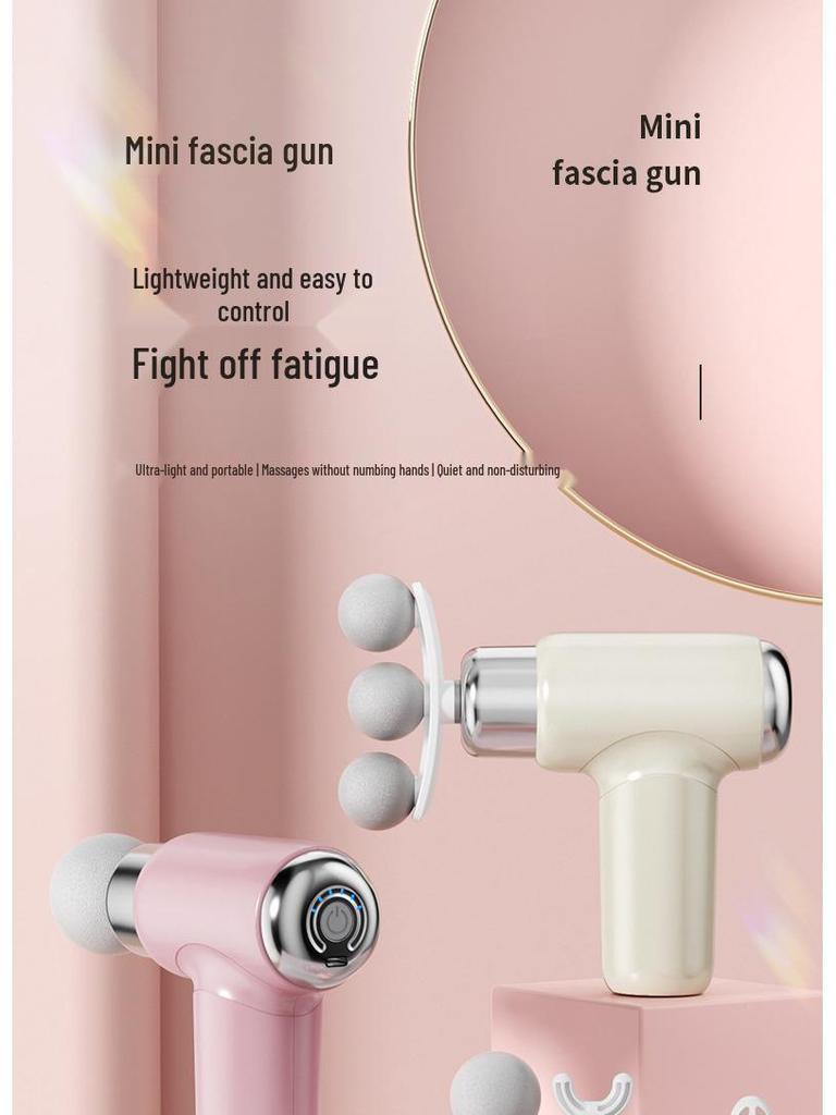 Nine-Head Professional Muscle Relaxation Massager: Multi-functional Neck and Sports Massage Gun