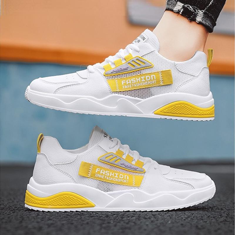 fashion 2024Men's Mesh Breathable Sports Casual Shoes  New Running Shoes Outdoor Anti-skid Running Shoes Men Fashion Sports Shoes