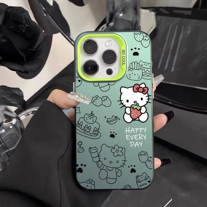 Sanrio Hello Kitty Case for Apple 16 Pro Max, New 14 Plus, Creative 15 Pro Cross-border 12X.