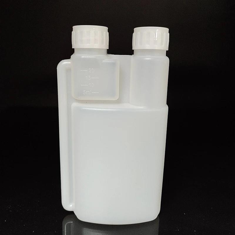 8pcs HDPE Graduated Storage Bottles with Leak-Proof Lids Clear Markings for Shampoo Soap Cleaner Refill Household Liquids