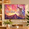 Eevee Custom Name Diamond Painting Personalized 5D Full Drill DIY Diamond Art Home Decor