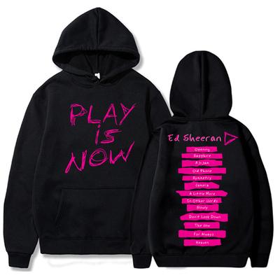 Ed Sheeran Loop Tour 2026 Play Is Now Hoodie Harajuku Pullover Tops Mann Frau Sweatshirt Fans Geschenk