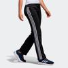 Adidas Womens Training Series Striped Sweat-Absorbing Casual Sports Long Pants Women Pants Black White S97116