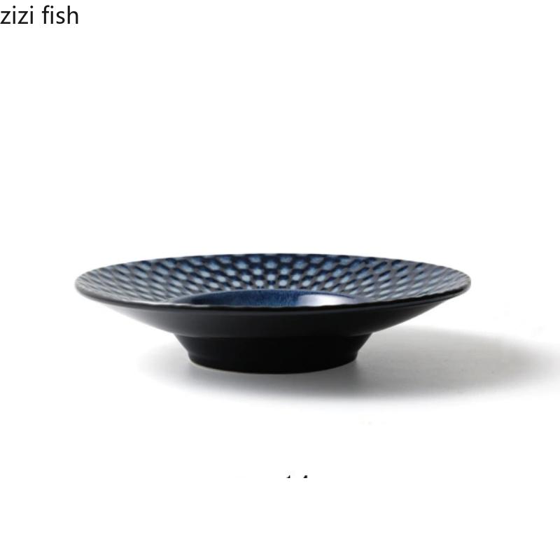 Ceramic Dinner Plate Western Soup Plates Pasta Dish Fruit Salad Bowl Dessert Plate Sashimi Plates Noodle Bowl Snack Trays