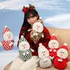 Adorable Plush Christmas Snowman Decoration Cute Stuffed Toy For Kids And Girlfriends