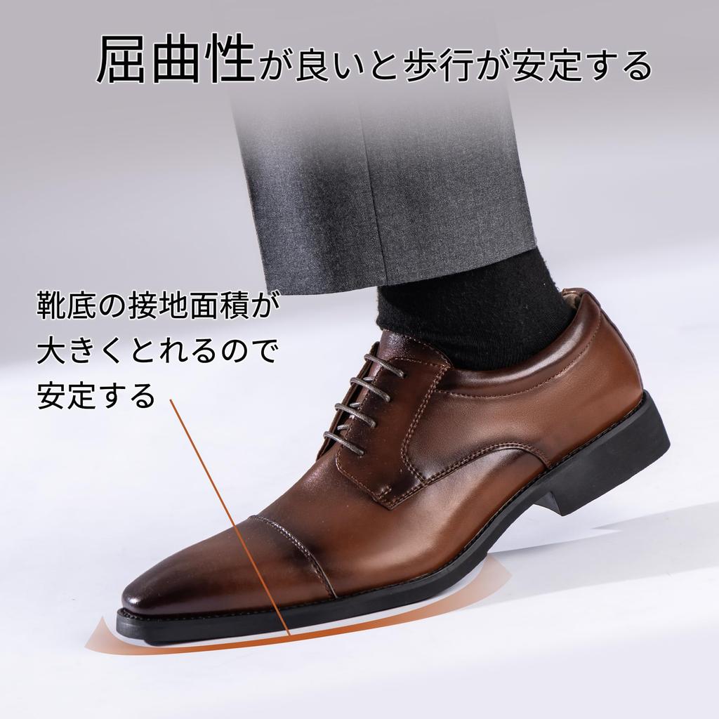 Foxlike Business Comfortable Leather Shoes for Genuine Leather with Comfortable Breathable Premium Size Men's Shoes, Running, Wingtip, Walking,