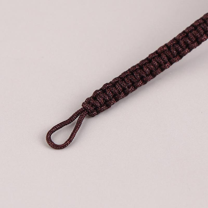 Vintage mosazné tibetské buddhistické mantra- zvonkové klíčenky šňůrka přívěsky ručně vyráběné lano kroužky na klíče od auta visací šperky
