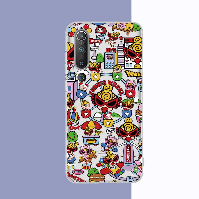 Yinuoda Moda Giapponese hysteric mini Custodia per Telefono per Samsung S20 S10 lite S21 plus per Redmi Note8 9pro per Huawei P20 Custodia Trasparente