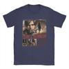 Handsome Unisex Leon Kennedy Gamer Fans Art TShirt Summer  Cotton T Shirts For Unisexs Popular Pattern Tee Shirt ShortSleeve