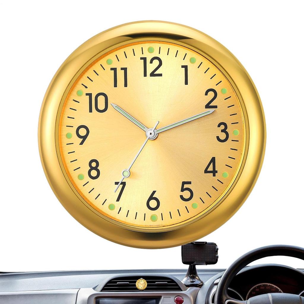 Moreeulsi 4x4 CM Car Dashboard Watch Car Watch Car Radio Control Analog Car Radio