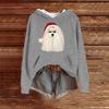 Sweatshirts For Women Knit Sweater Cute Shirt Fall Pullover Hooded Sweatshirt
