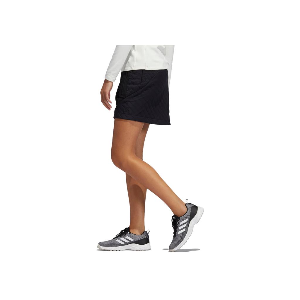 Adidas New Padded Skirt Brand Logo Solid Color Breathable Fashion Versatile Sports Moisture Wicking Quick Dry Ultra Light Golf Casual Skirt FS6347