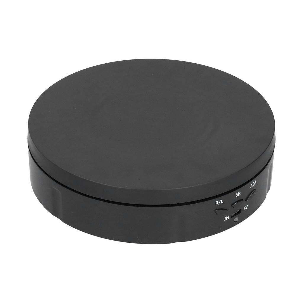 145mm 360 Degrees  Round Auto Rotating Display Stand 3 Speed Control USB Powered Jewelry Turntable for Exhibition