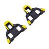 Bicycle Cleats Quick Locking Plate Anti Slip Road Bike Pedal Replacement Cleats for 3 Hole Shoe