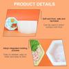 Octagonal Moon Flower Silicone Molds Fondants Chocolate Molds Mousses Cake Decorating Tool Candle Soap Molds Easily Clean
