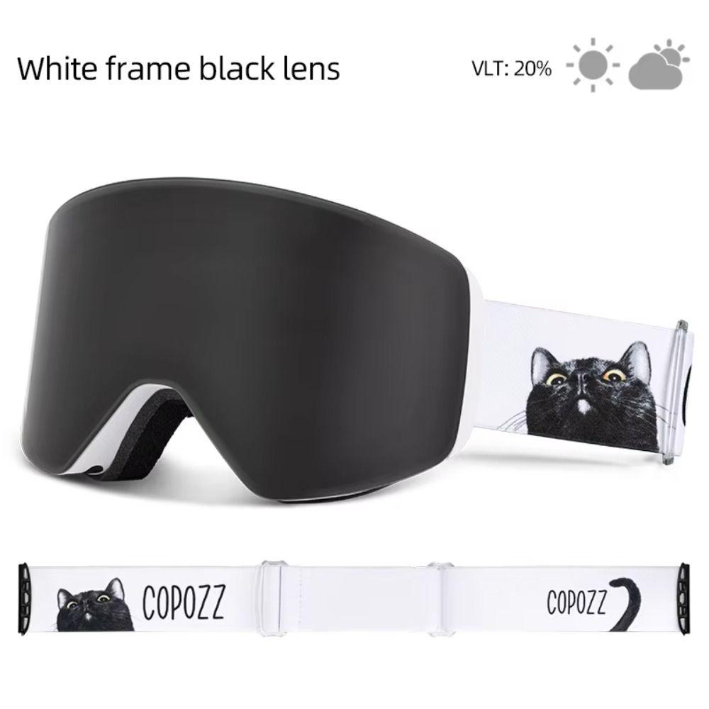 

Double Layers Winter Ski Goggles Magnetic Snowboard Skiing Glasses Snowboard Goggles Winter Style 2