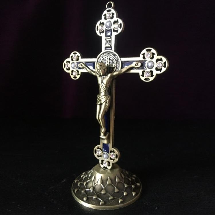 Orthodox-Cross Jesus Prayer Utensils Home Decors Christian Church Crucifix Cross