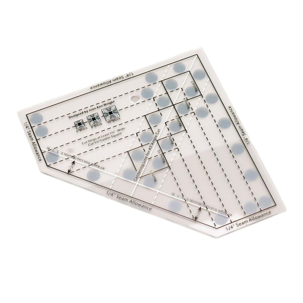 Rigla Mini Quilt Acril Transparent Scară Preciză Instrument de Tăiat DIY Riglă pentru Quilting pentru 6 8 10 Inci