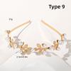 Korean Style Bridal Headpiece Comfort Fit Headwear Retro Hair Crown  Wedding Party