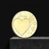 Cupid Gold Coin, Illuminating the Soul, Torch of Love, Golden Arrow, Love, Confession, Happiness, Marriage Commemorative Coin