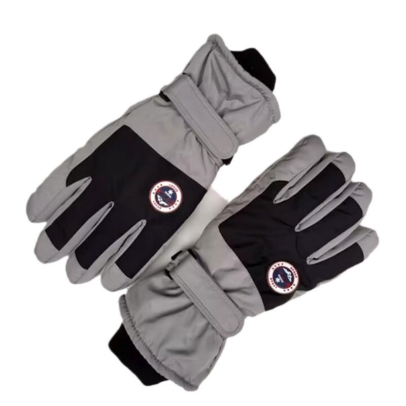 Unisex Winter Touchscreen Ski Gloves - Velvet Lining, Anti-slip, Windproof, Warm Sports Gloves
