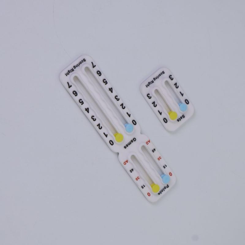 Tennis Score Keeper Scoring Right Small Score Board For Tennis Padel Racket Anti-Paint Peeling Scorekeeper For Amateurs