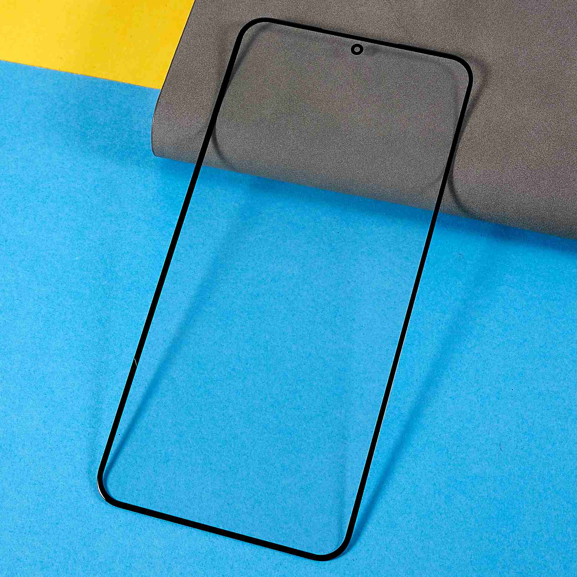 

For Samsung Galaxy S22+ 5G S906 Grade C Front Screen Glass Lens Replacement Part (without Logo) As Shown A